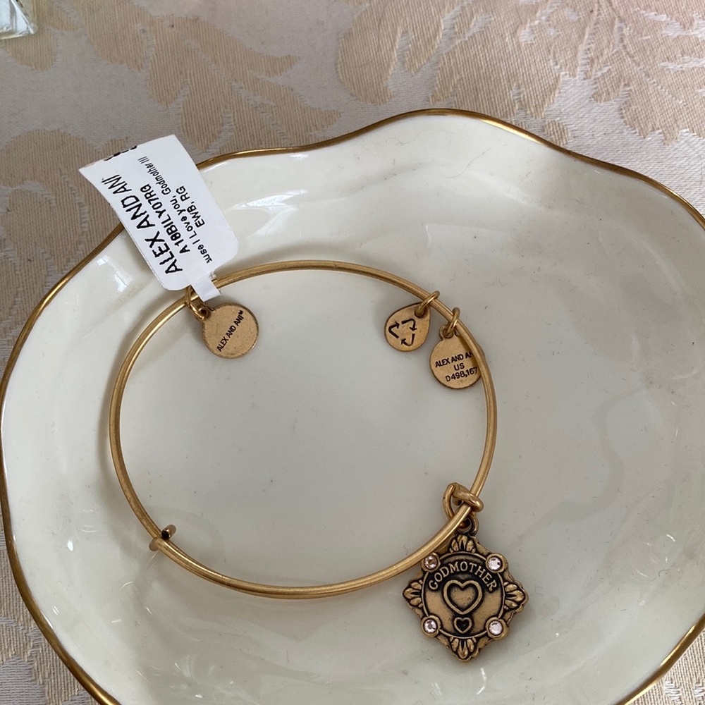 Alex and ani godmother bracelet brand new